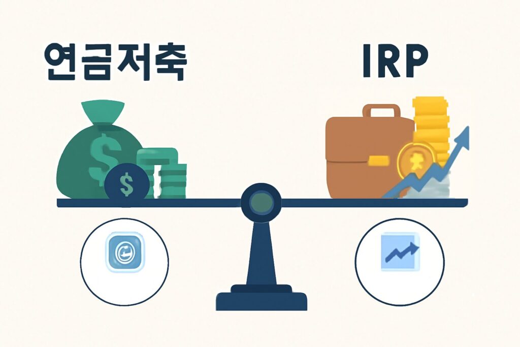 연금저축 vs IRP 비교 – 세액 공제부터 원금 보장까지, 차이점 완벽 분석