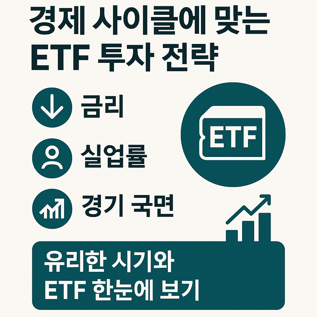 미국 ETF 투자 전략 – 2025 하락장 분할 매수와 거시경제 상관관계