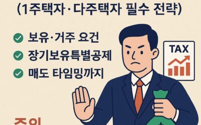 2025년 부동산 절세 가이드 – 세금 폭탄을 막는 핵심 전략과 체크리스트