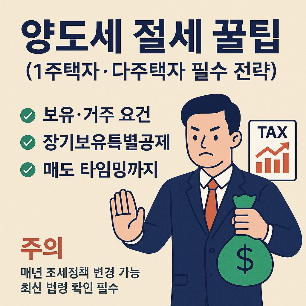 2025년 부동산 절세 가이드 – 세금 폭탄을 막는 핵심 전략과 체크리스트