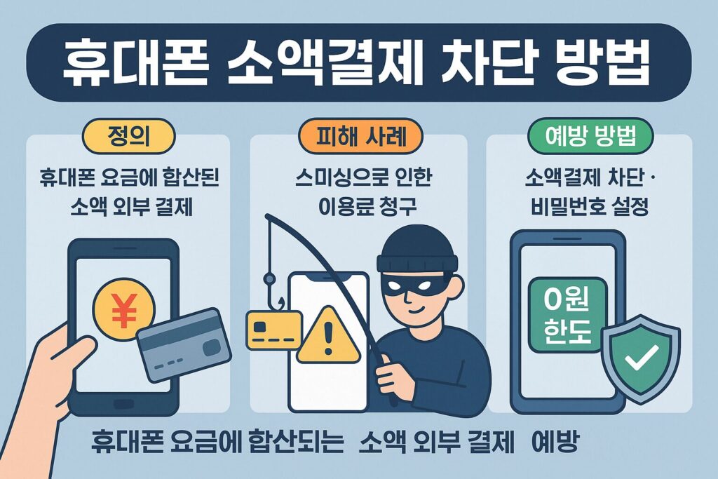 통신 3사 소액결제 차단 가이드 – KT·SKT·LG U+ 해킹 피해 예방
