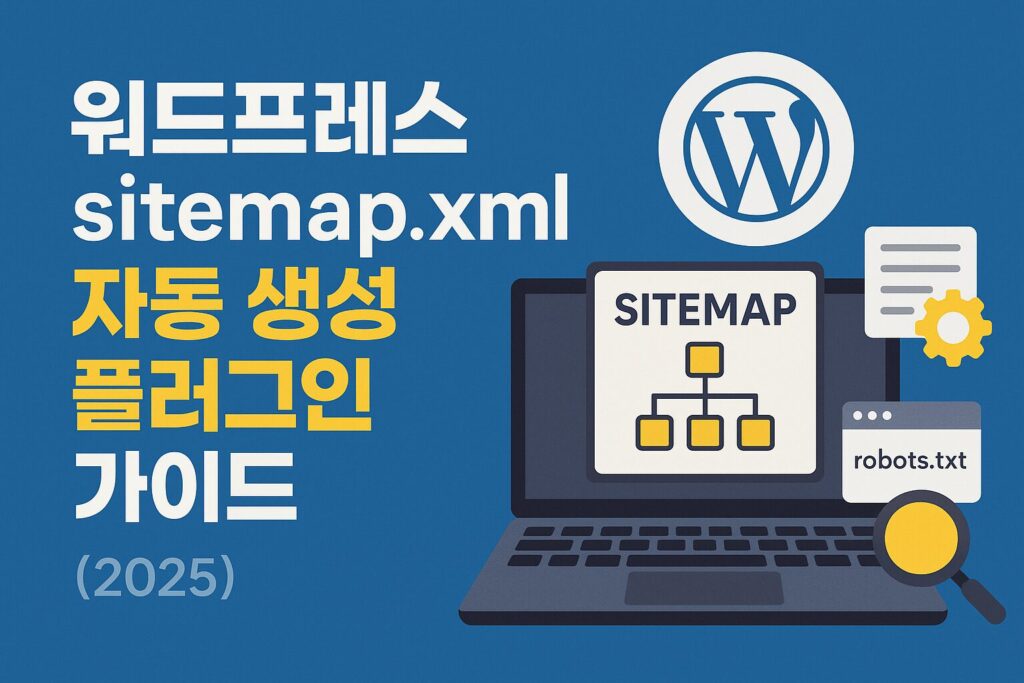 워드프레스 sitemap.xml 자동 생성 플러그인 설정 가이드