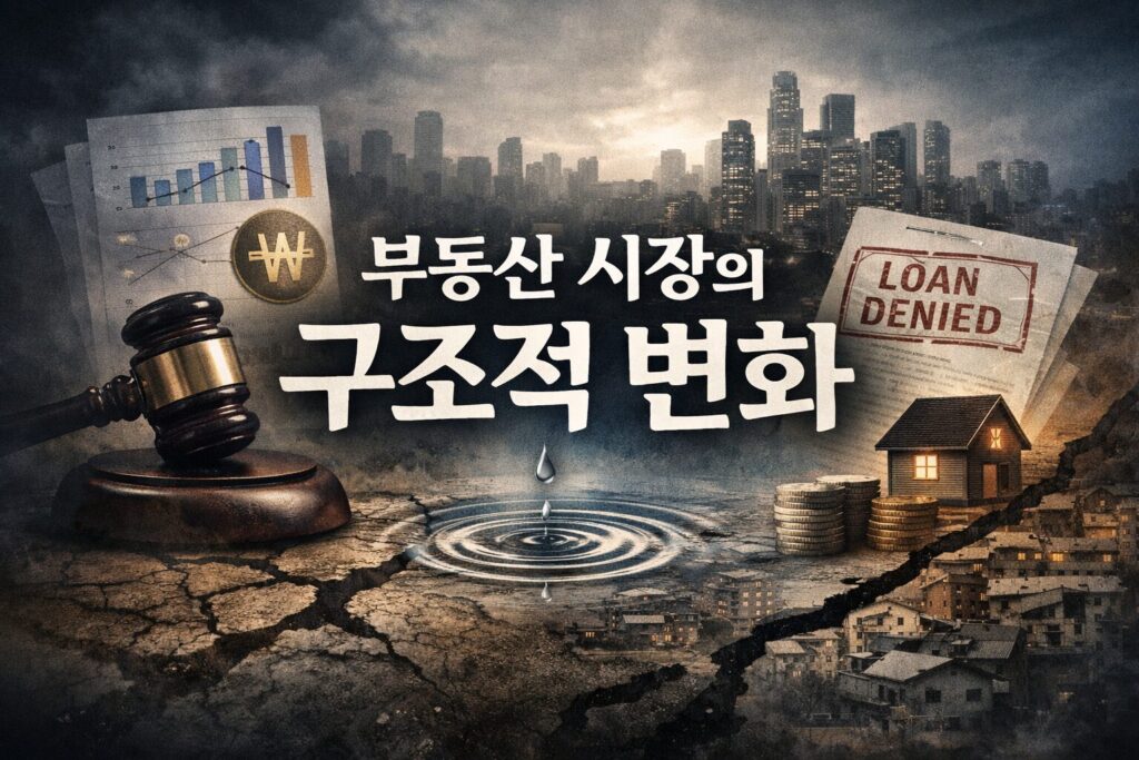 한국 부동산 시장의 구조적 변화와 인구·공급·금융 요인